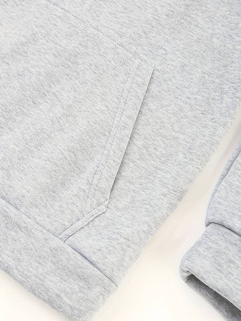 Herrar Hoodie Avslappnad Bomull för Fritid och Aktiviteter