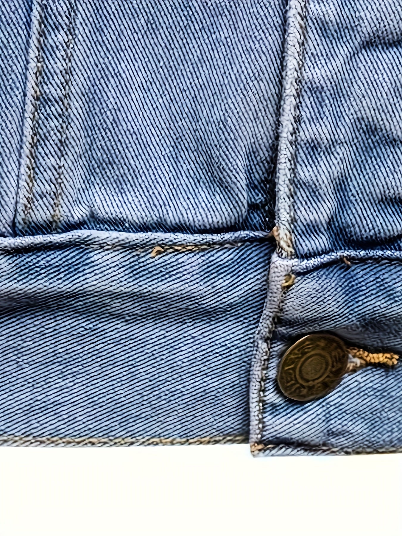 Retro Jeansjacka | Tidlös Denimjacka för Herr & Dam