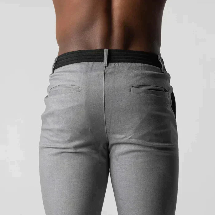 Herrbyxor Chinos Slim Fit Bomullsblandning Modern Design