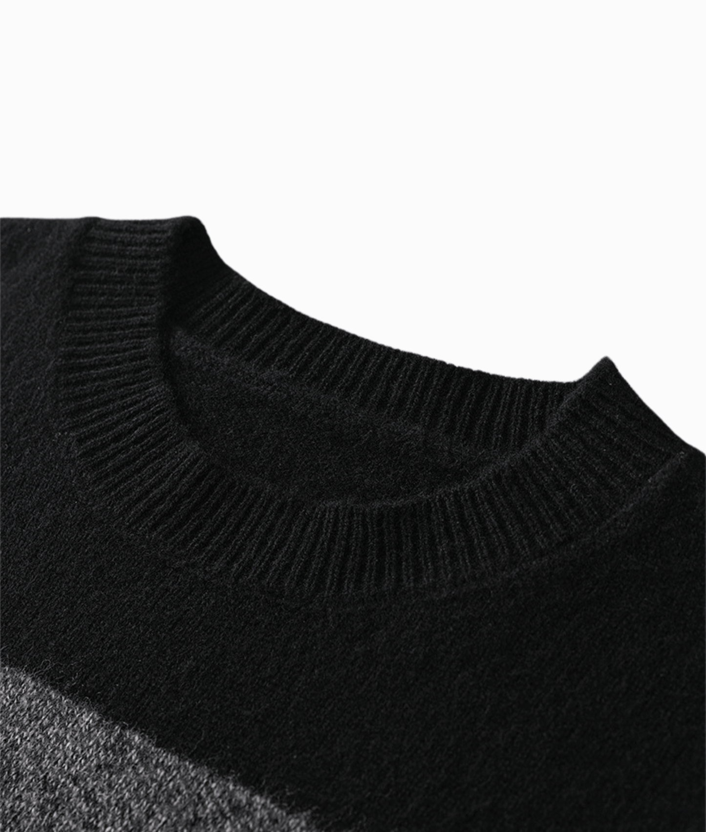 STRIPED CREWNECK
