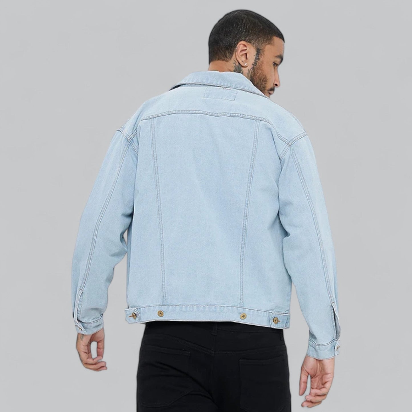 Mike | Bekväm jeansjacka för män