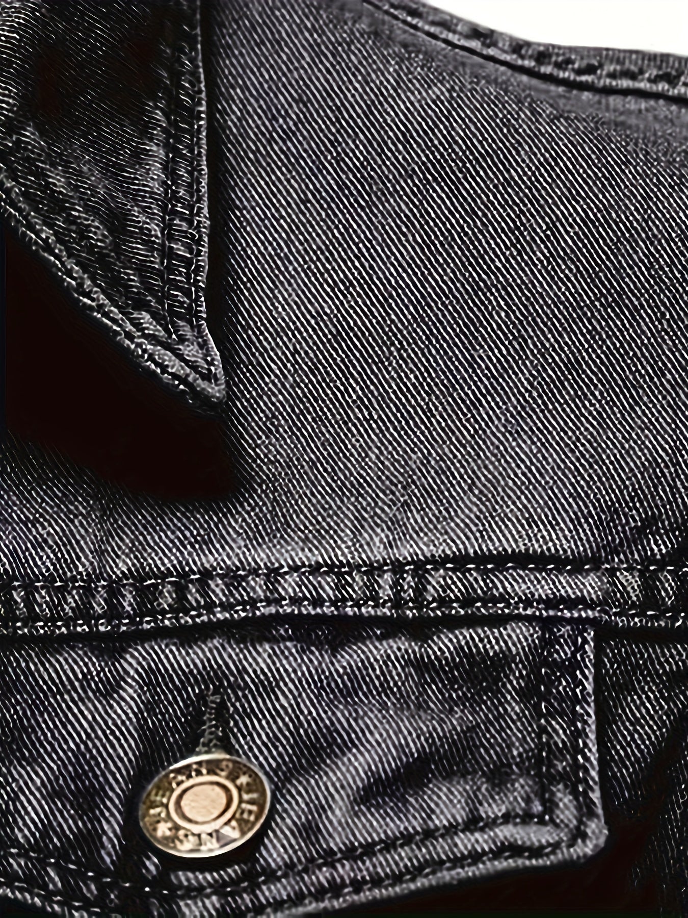 Retro Jeansjacka | Tidlös Denimjacka för Herr & Dam