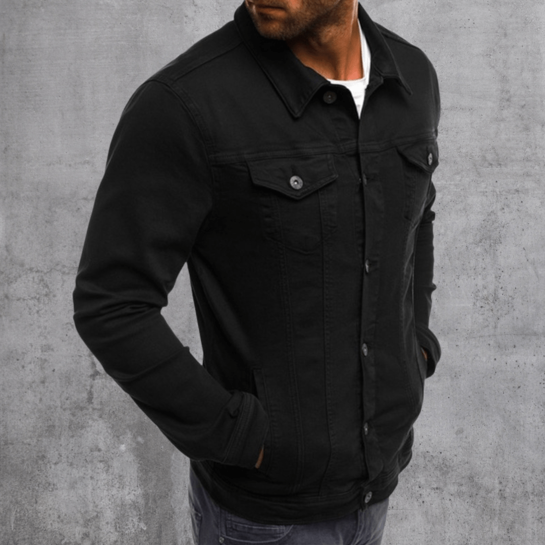 Saif | Trendig denimjacka för män
