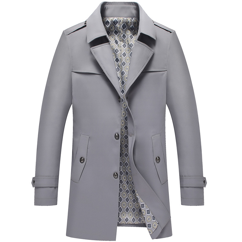 Maxi | Stilfull vinter trenchcoat för män
