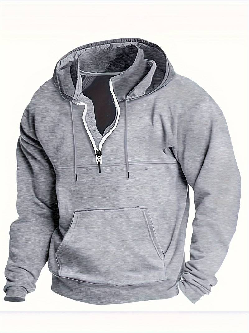 Herrar Hoodie Avslappnad Bomull för Fritid och Aktiviteter