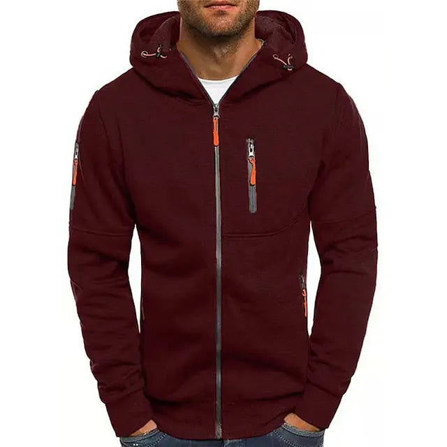 Högkvalitativ hoodie för män