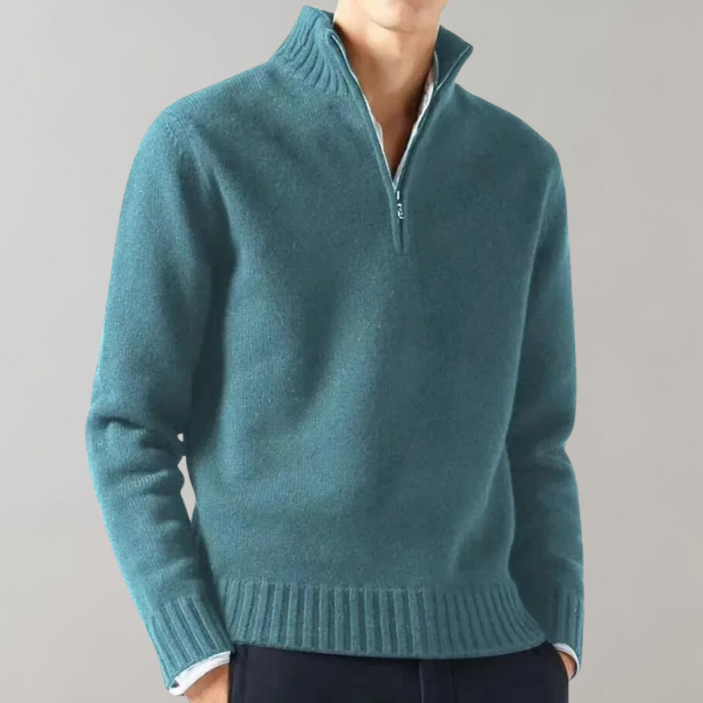 Fleece Zip Tröja för Herr | Perfekt för Utomhusaktiviteter