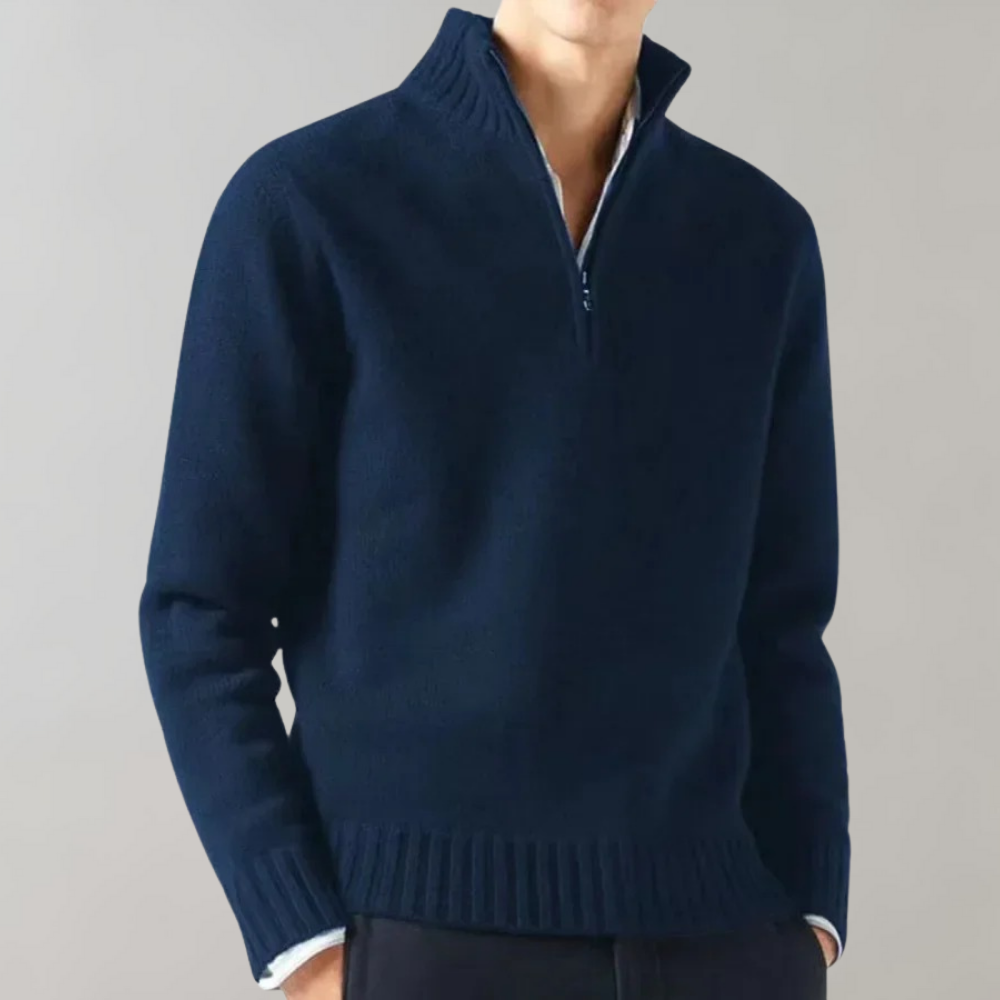 Fleece Zip Tröja för Herr | Perfekt för Utomhusaktiviteter
