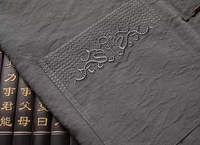 Fusion Oriental Linen Långärmad Set - Rutger