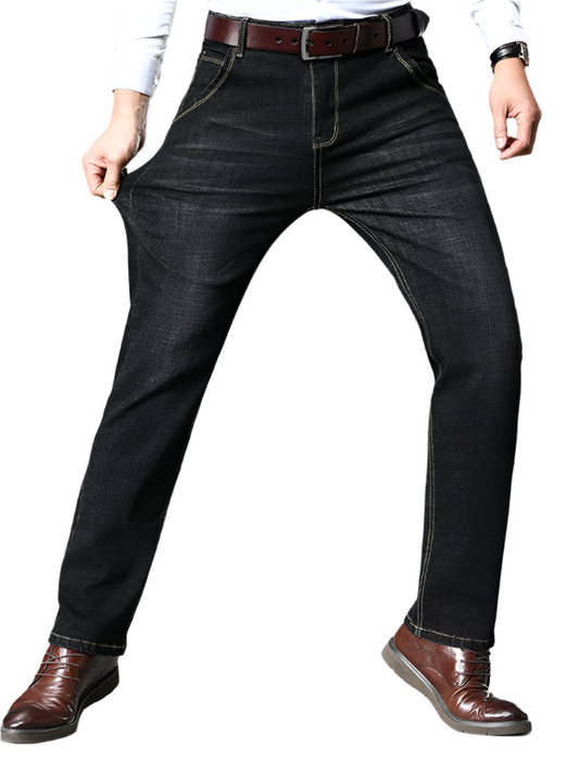 Herrar Jeans Stretchig Design i Bomull
