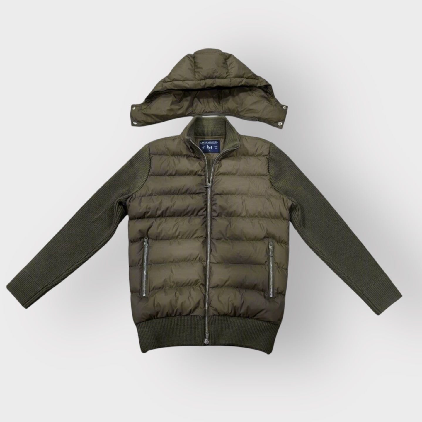 Military Green Cardigan