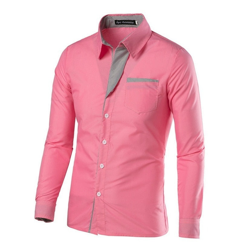 Slim Fit långärmat för män