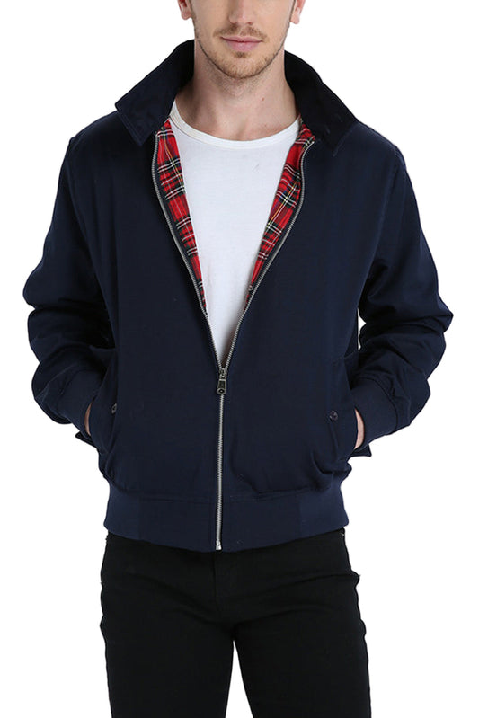 Herrarnas Harrington-Jacka med Klassisk Design
