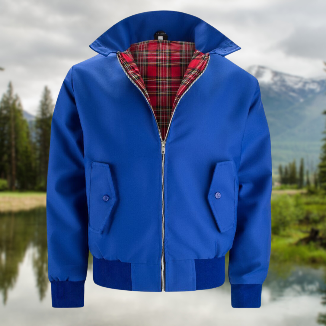 Herrarnas Harrington-Jacka med Klassisk Design