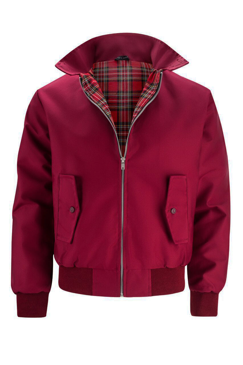 Herrarnas Harrington-Jacka med Klassisk Design