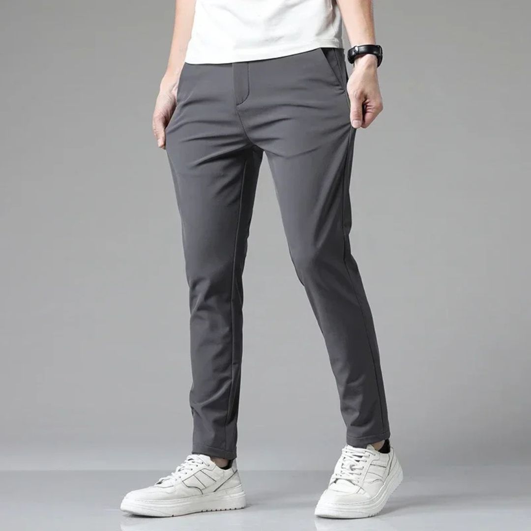Herrbyxor Casual Stil Bekväm Material