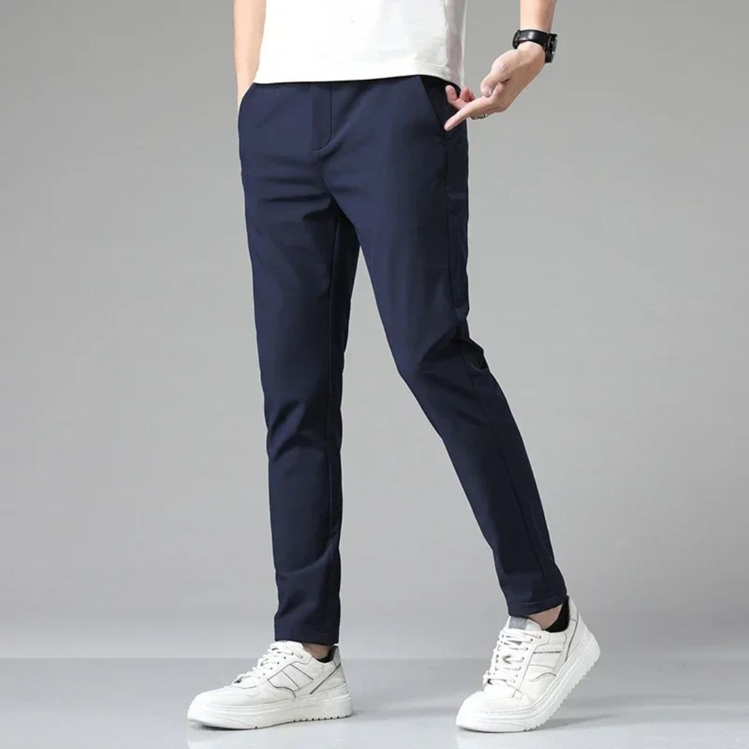 Herrbyxor Casual Stil Bekväm Material