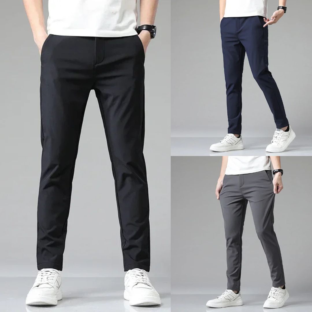 Herrbyxor Casual Stil Bekväm Material