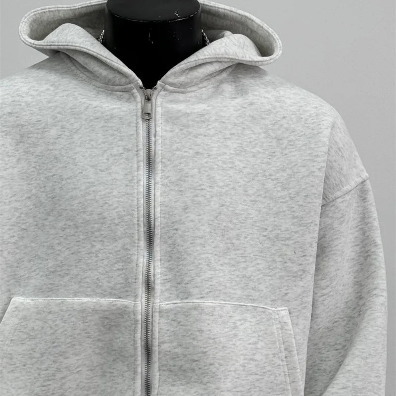 Herrarnas hoodie med ryggsäckdesign