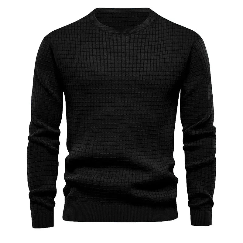 Herrar Sweatshirt Rundhalsringning