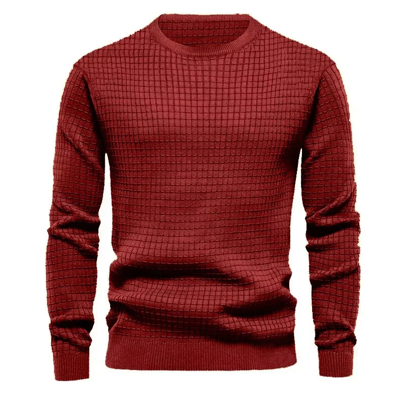 Herrar Sweatshirt Rundhalsringning