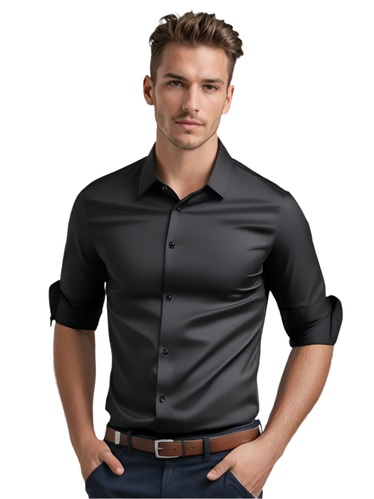 Herrskjorta Slim Fit Modern Design
