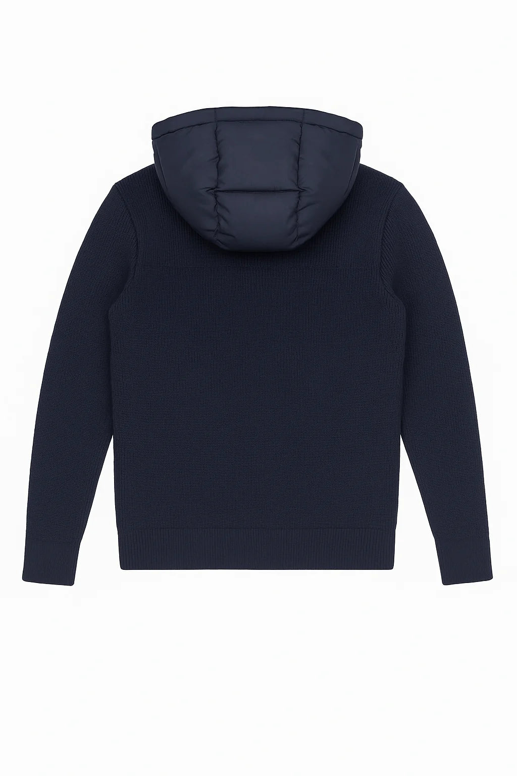 Premium Hooded Cardigan - Navy Blue