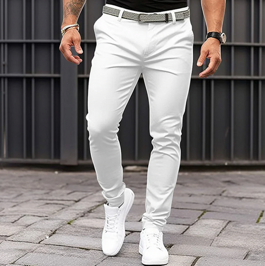Herrbyxor Elegant Modern Design Högkvalitativt Tyg