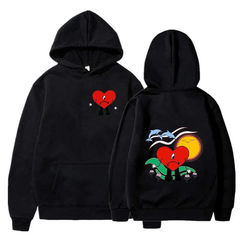 Rolig hoodie för damer och herrar