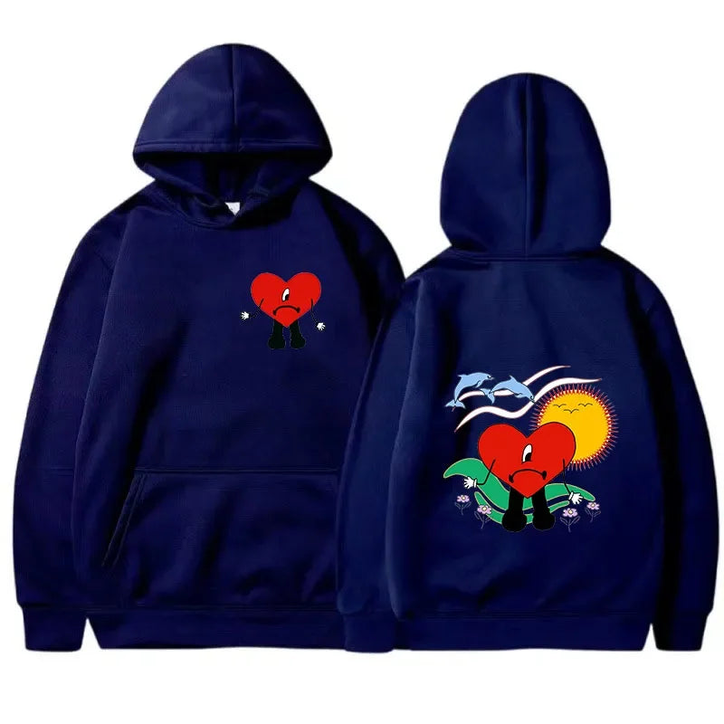Rolig hoodie för damer och herrar