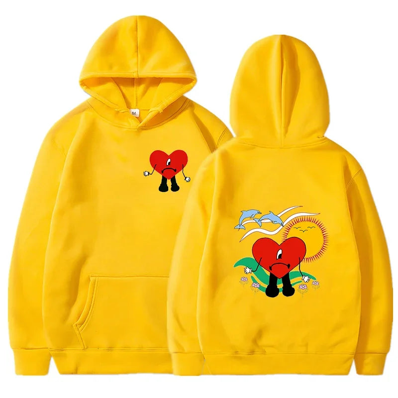 Rolig hoodie för damer och herrar