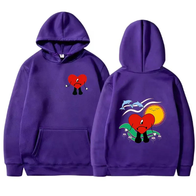 Rolig hoodie för damer och herrar