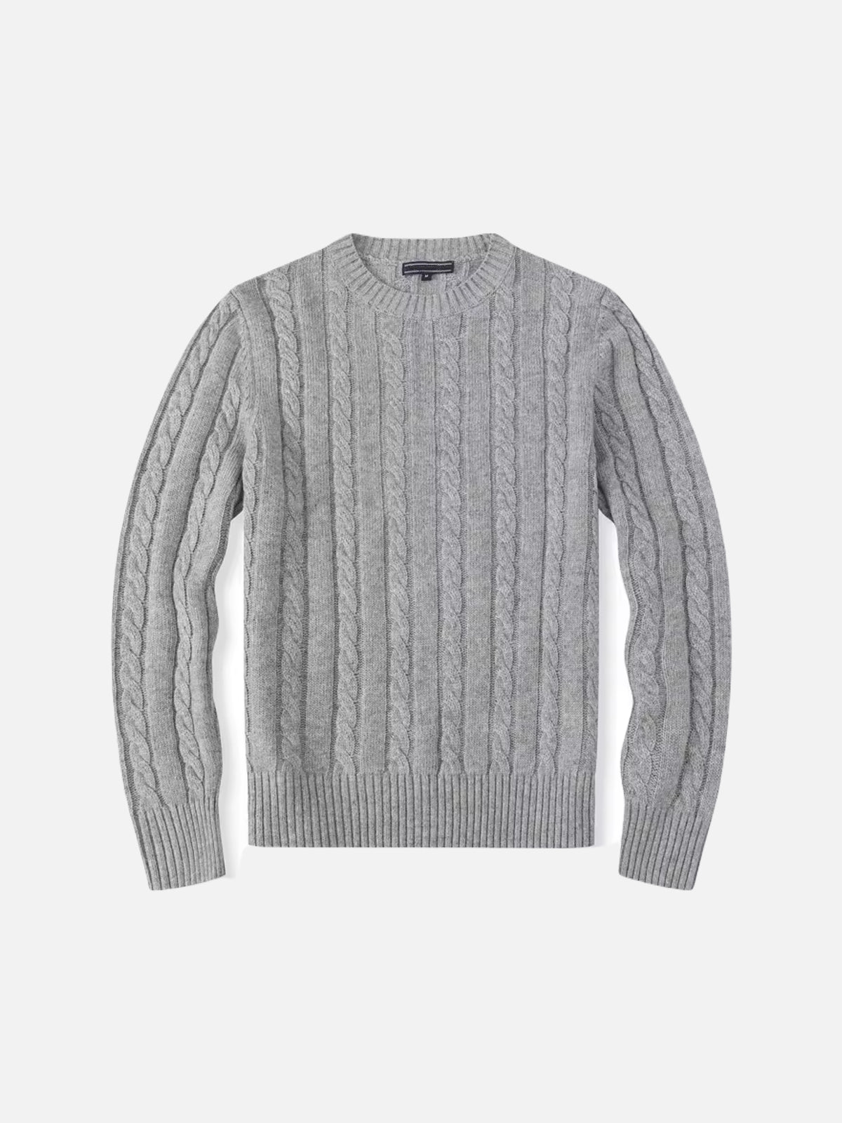 GIANO - CREWNECK GENSER FLETTEMØNSTER