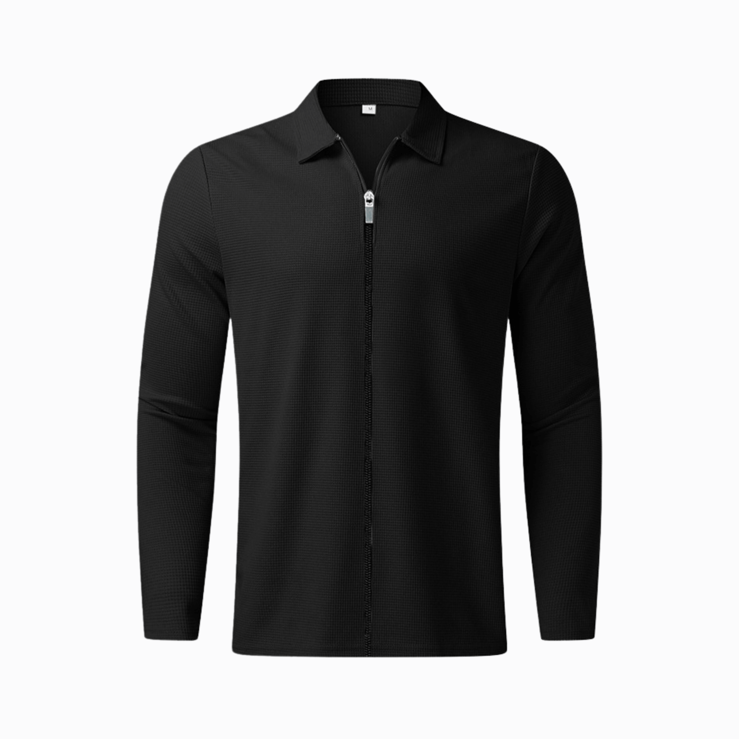 ZIP POLO - Black