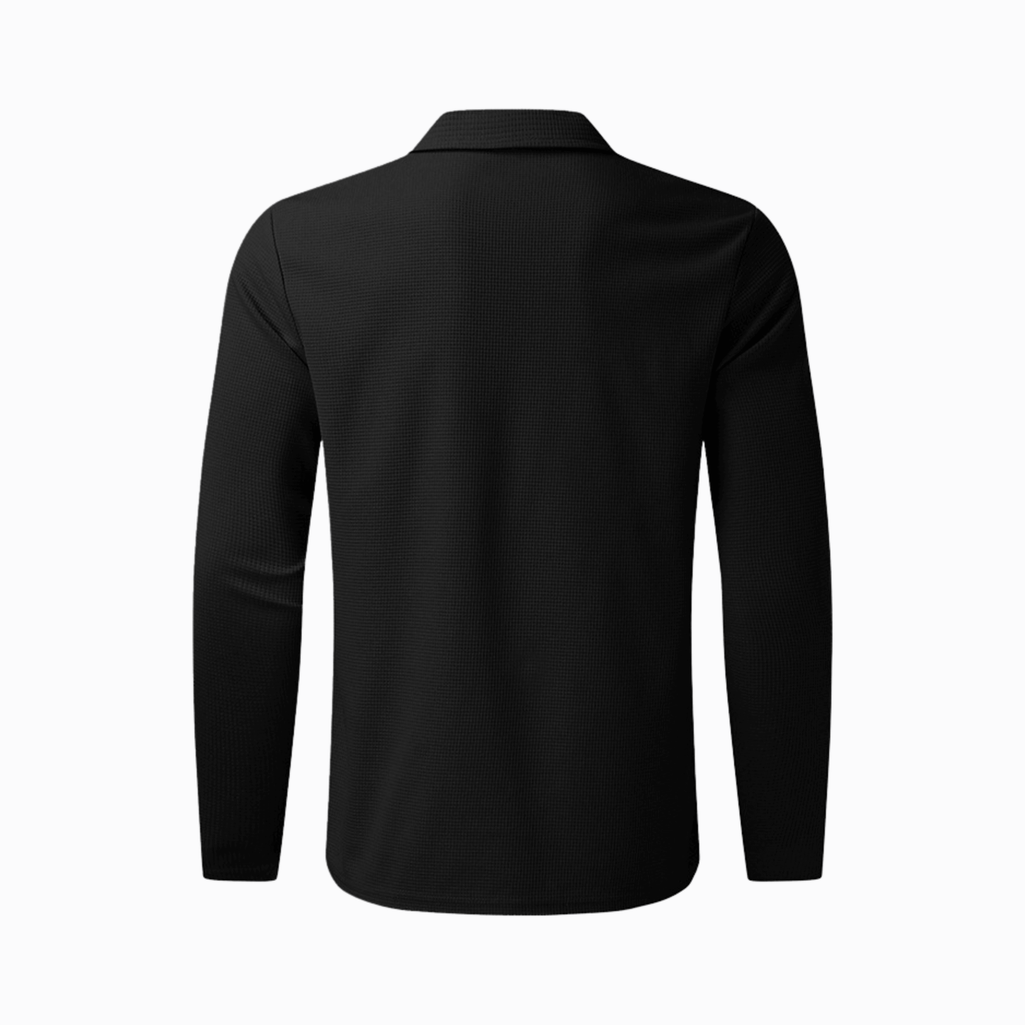 ZIP POLO - Black