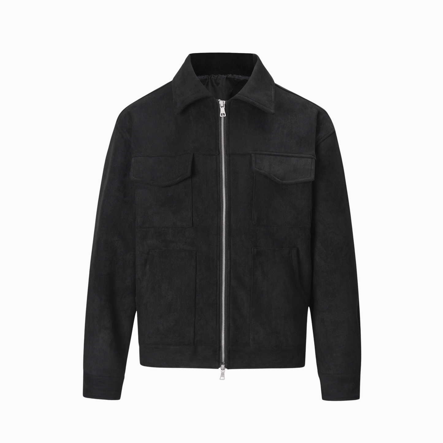SUEDE JACKET - Black