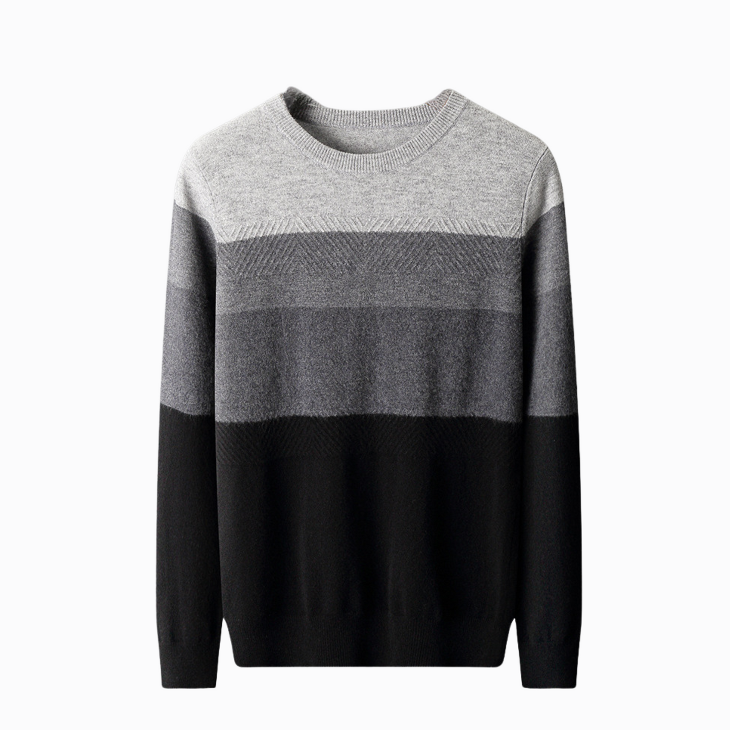 KNITTED SWEATER - Black