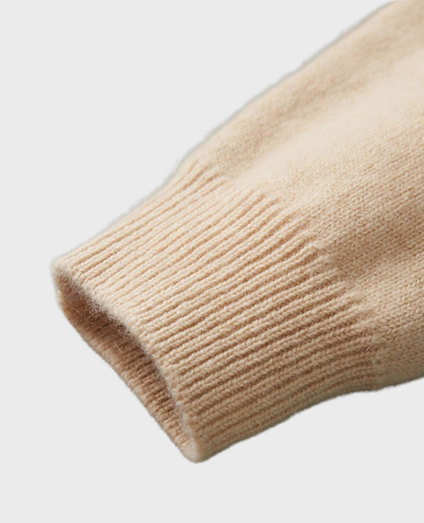 MERINO HOODIE BEIGE