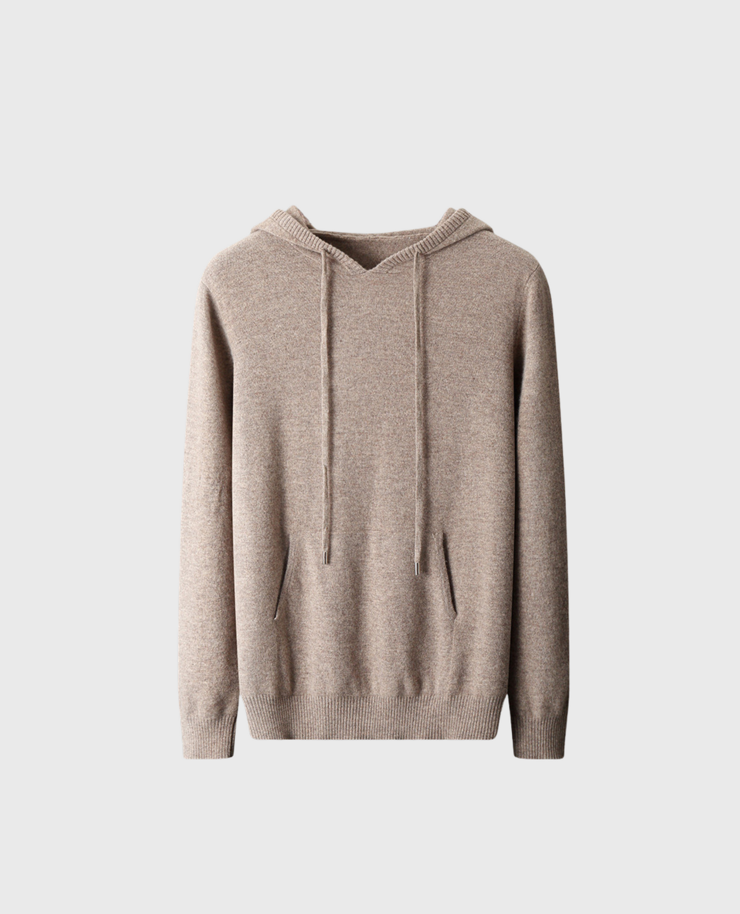MERINO HOODIE BRUN