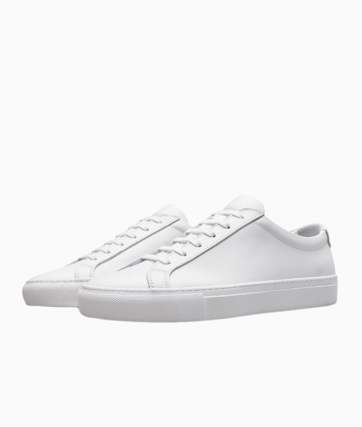 LEATHER SNEAKERS - White