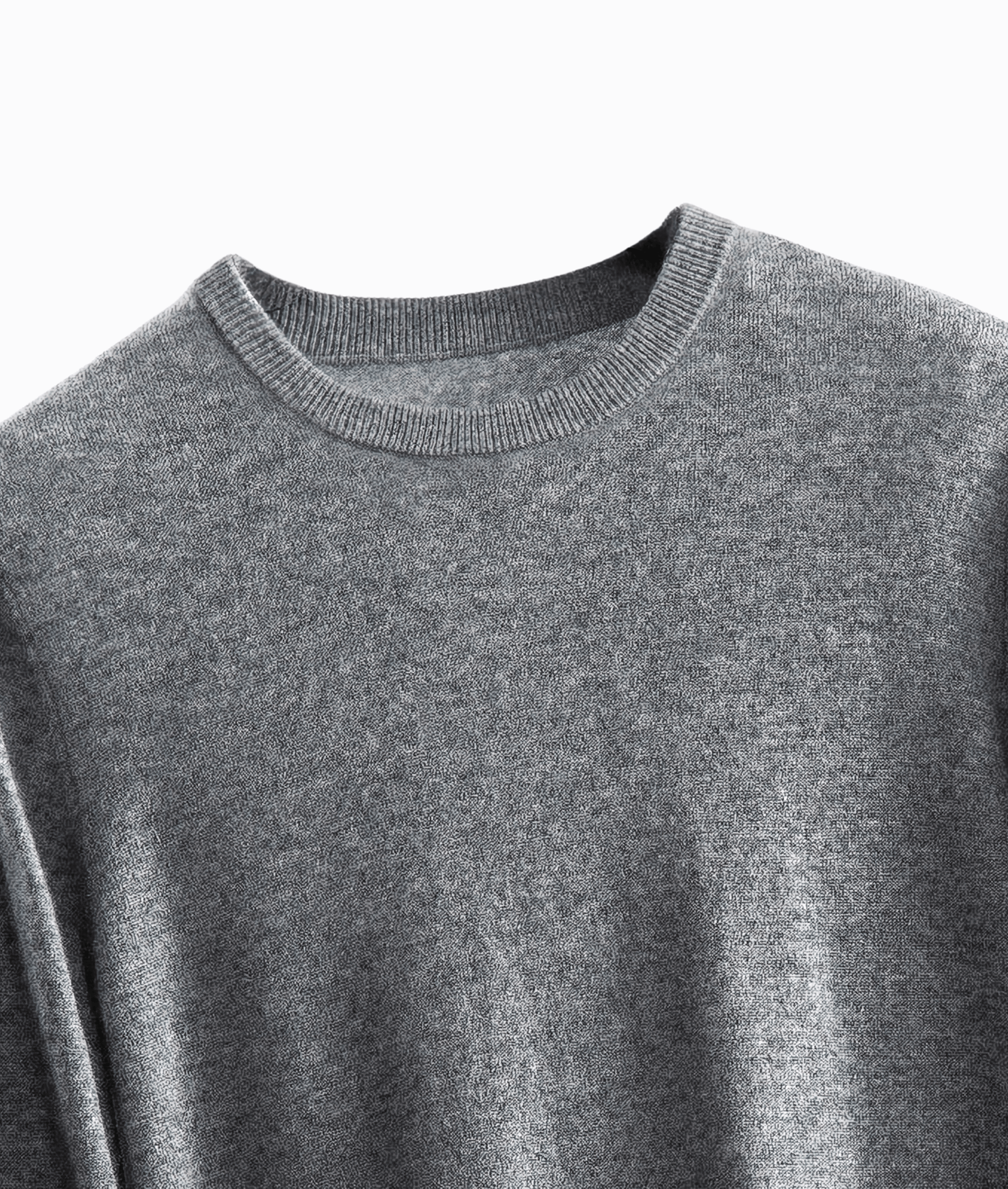 CASHMERE LONGSLEEVE - Grey