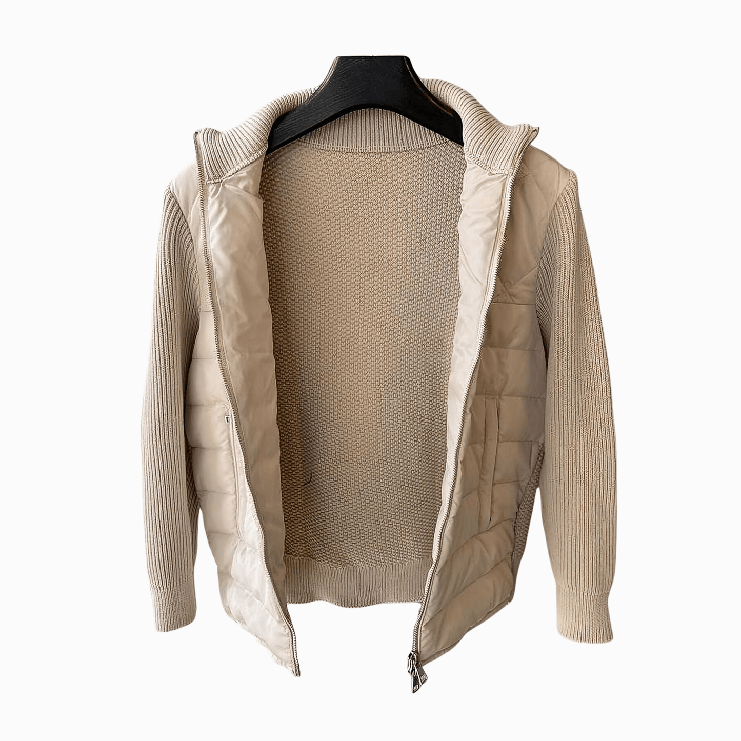 CARDIGAN HOODED JACKET - White