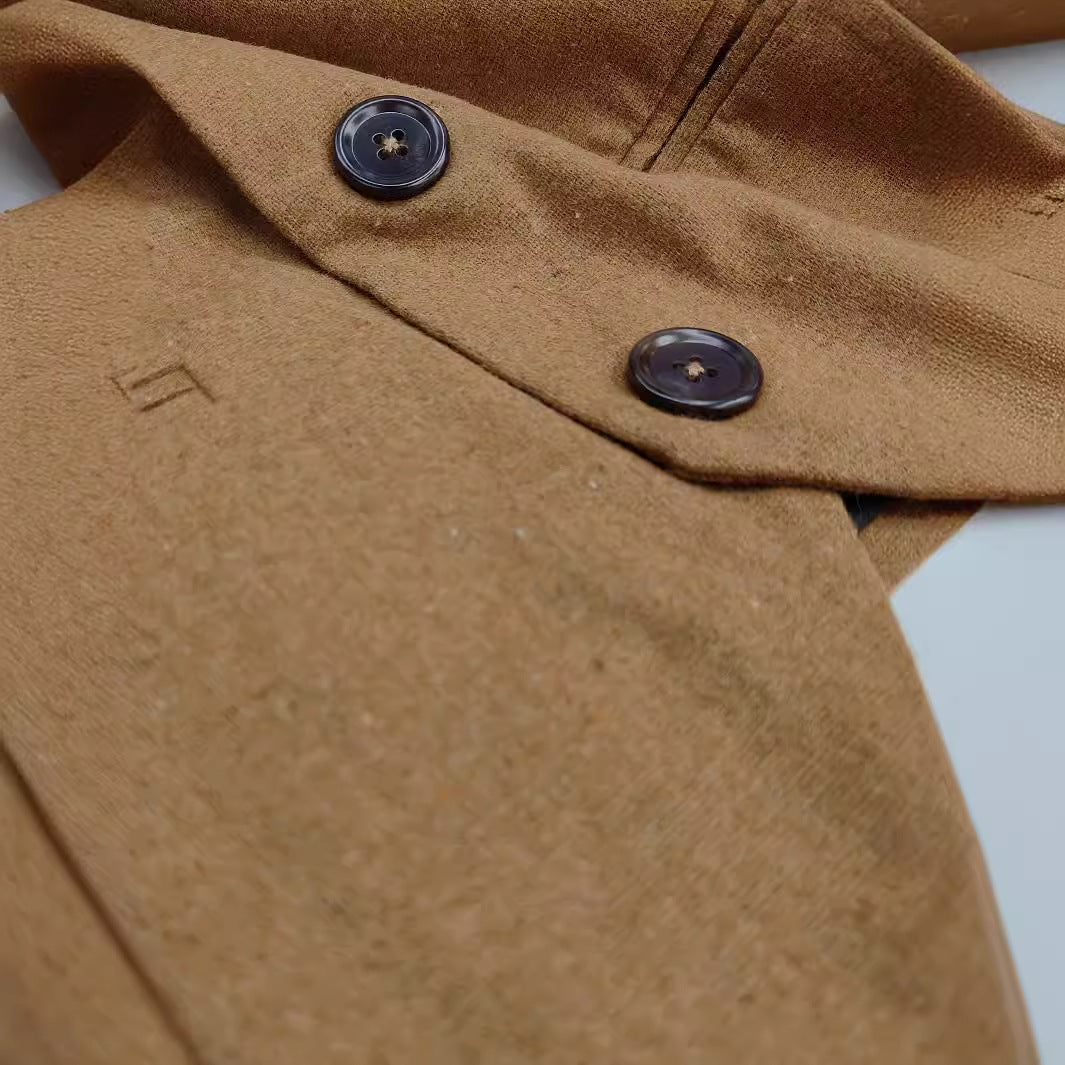 Herrväst – Slim Fit – Knäppning Fram – Modern stil