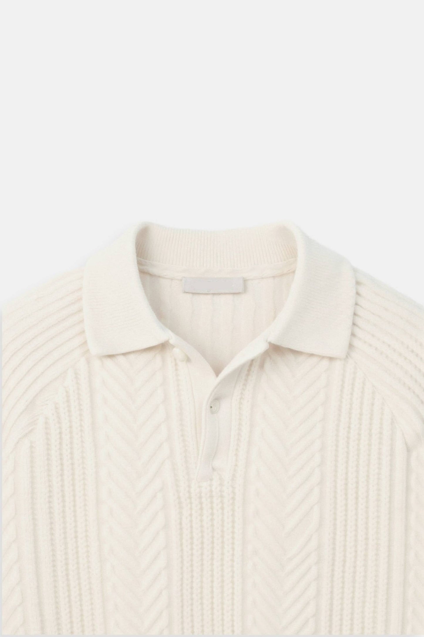 Retro polotröja med långa ärmar