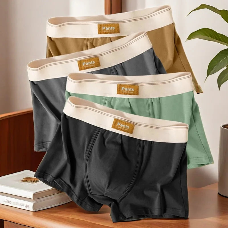 Mjuka boxerunderkläder för män (pack om 4) - Niclas