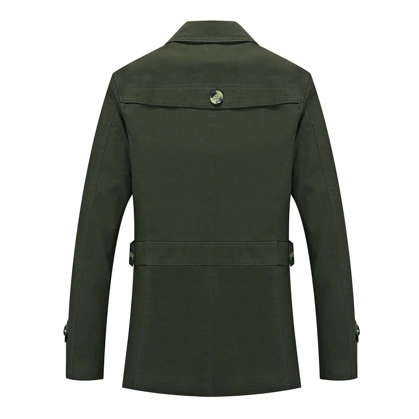 Herrar Lång Trenchcoat