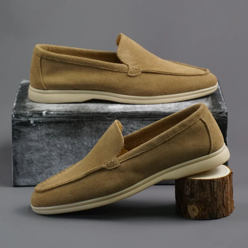 Klassiska Loafers Herrskor till sommar