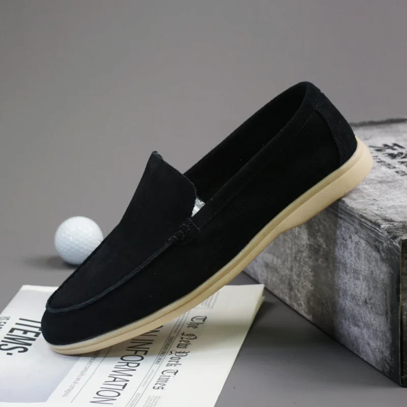 Klassiska Loafers Herrskor till sommar