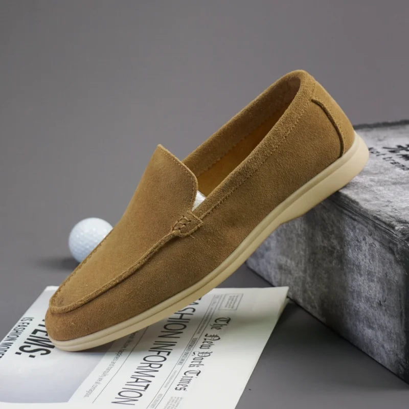 Klassiska Loafers Herrskor till sommar