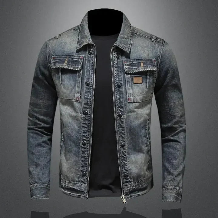 Herrjeansjacka
